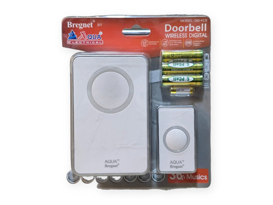 Aqua Bregnet Wireless Doorbell DD-9121