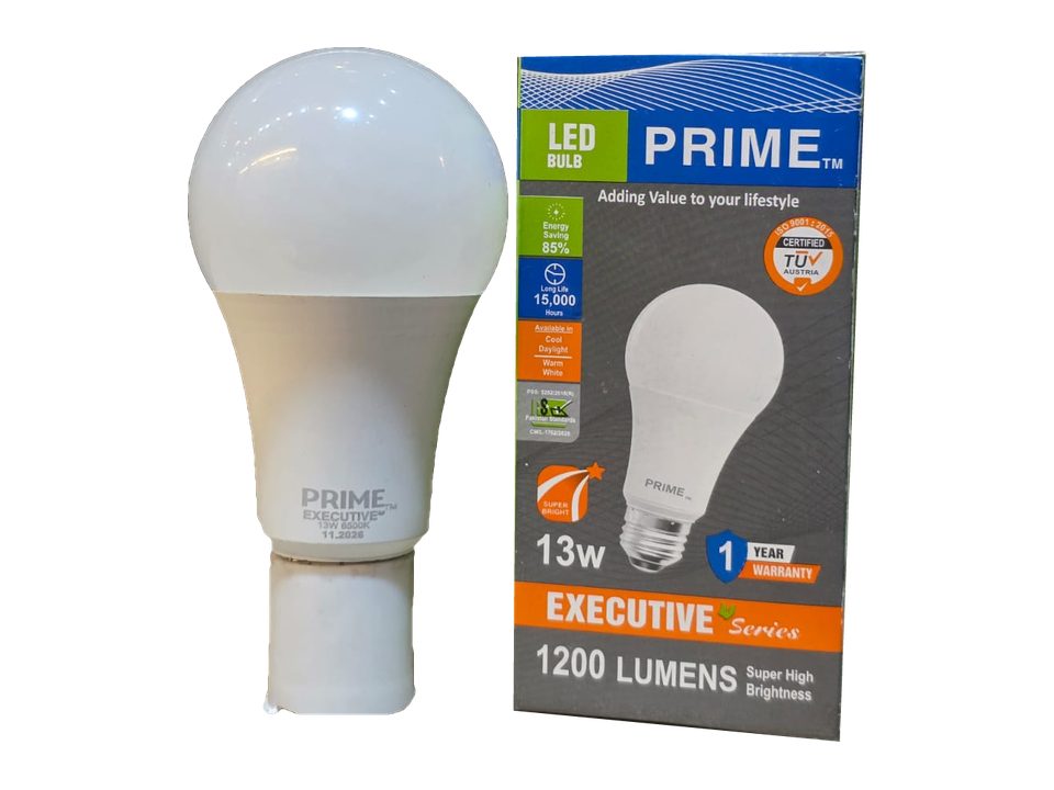 Prime Executive LED Bulb 13W (pack of 10)