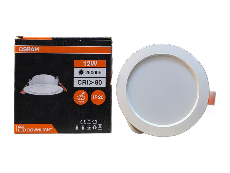 Osram Eco LED Downlight 12W (pack of 6)